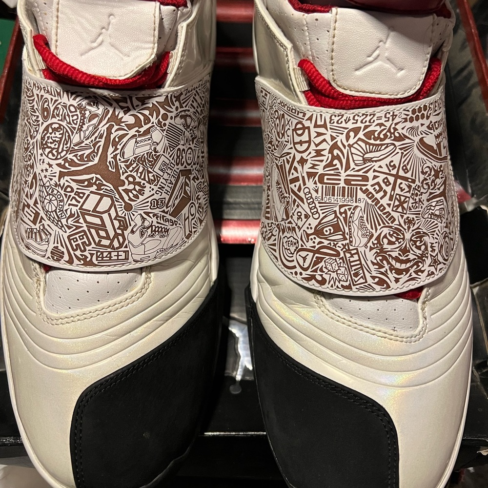OG Jordan 20 white laser